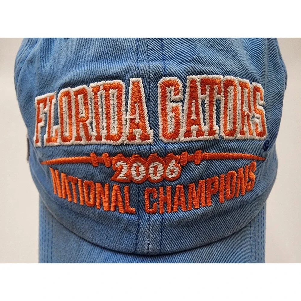 2006 FLORIDA GATORS NIKE VTG HAT CAP  BLUE ADJUSTIBLE